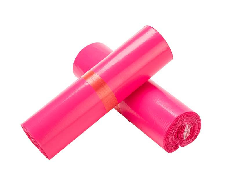 侯马玫红色快递袋-02